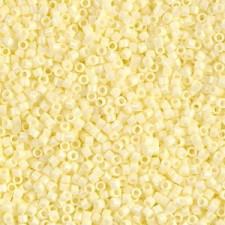 Miyuki delica beads 15/0 - Opaque pale yellow DBS-1491